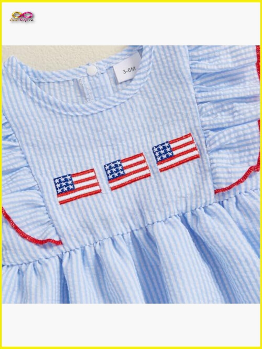 Baby Girl Smocked Bubble Romper Tutu Dress Ruffled Sleeveless One Piece - Picture 6 of 7